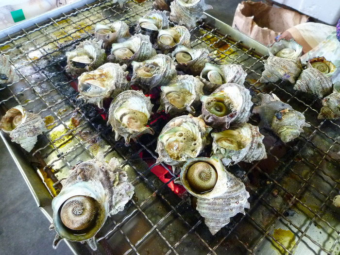 Hado Cape, Turban Shell (Sazae) Grill Stalls_1